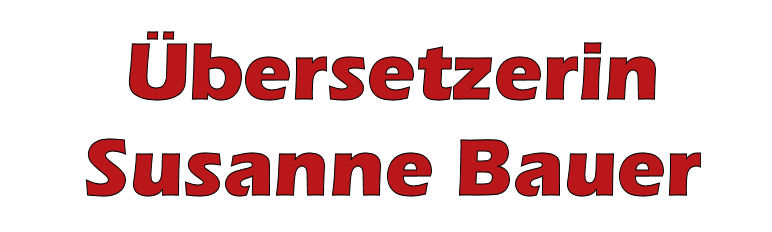 Übersetzerin Susanne Bauer